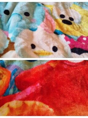 2 Disney Throw Blankets Finding Dory & Tsum Tsum 45 x 40 Multicolor Northwest